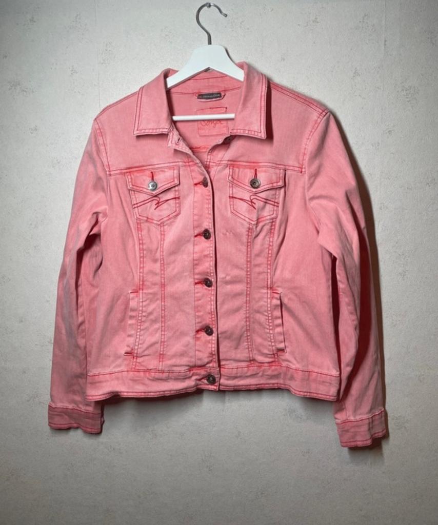 Street One spijkerjas maat L - Roze, Kleding | Dames, Ophalen of Verzenden, Zo goed als nieuw, Maat 42/44 (L), Roze