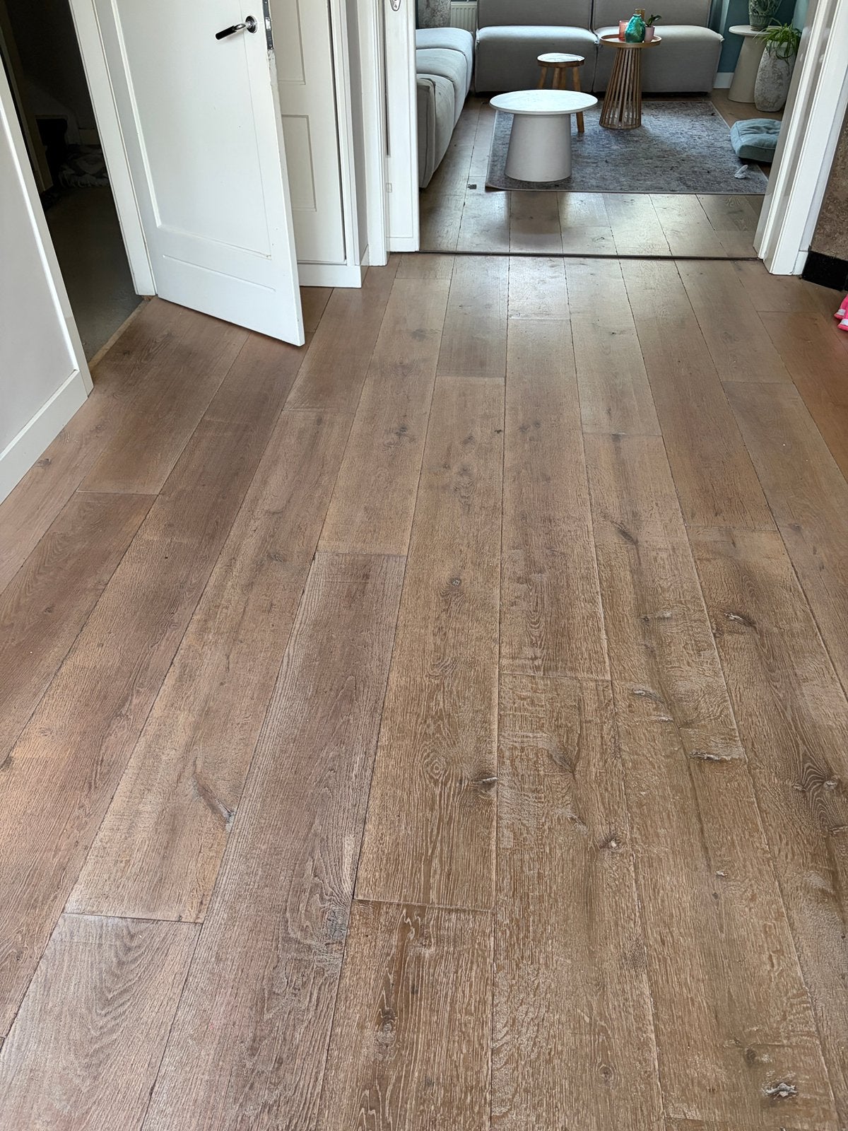 Mooie eikenhouten vloerdelen - Gebruikt, Gebruikt, 10 m² of meer, 10 tot 30 cm, Hout