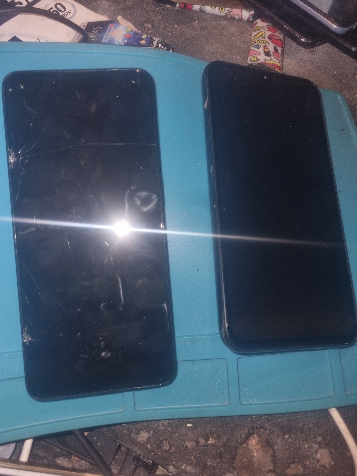 OPPO CPH2363 en Samsung A34 5G - defecd dısplay, Gebruikt, Ophalen of Verzenden, Klassiek of Candybar, Zonder simlock