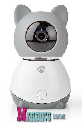 SmartLife Babyfoon, Full HD IP, Binnen camera, Pan/Tilt, Nedis SmartLife, Camera, Nieuw, 250 meter of meer