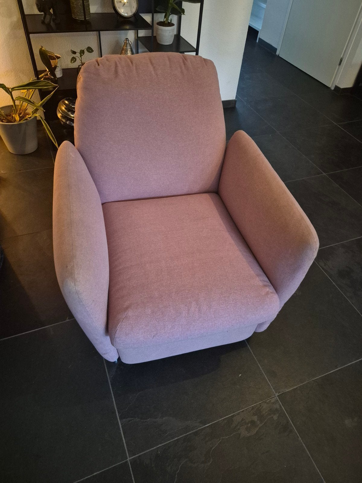 ikea ekolsund relax stoel roze, Ophalen, Modern, Comfortabel, 75 tot 100 cm, Zo goed als nieuw