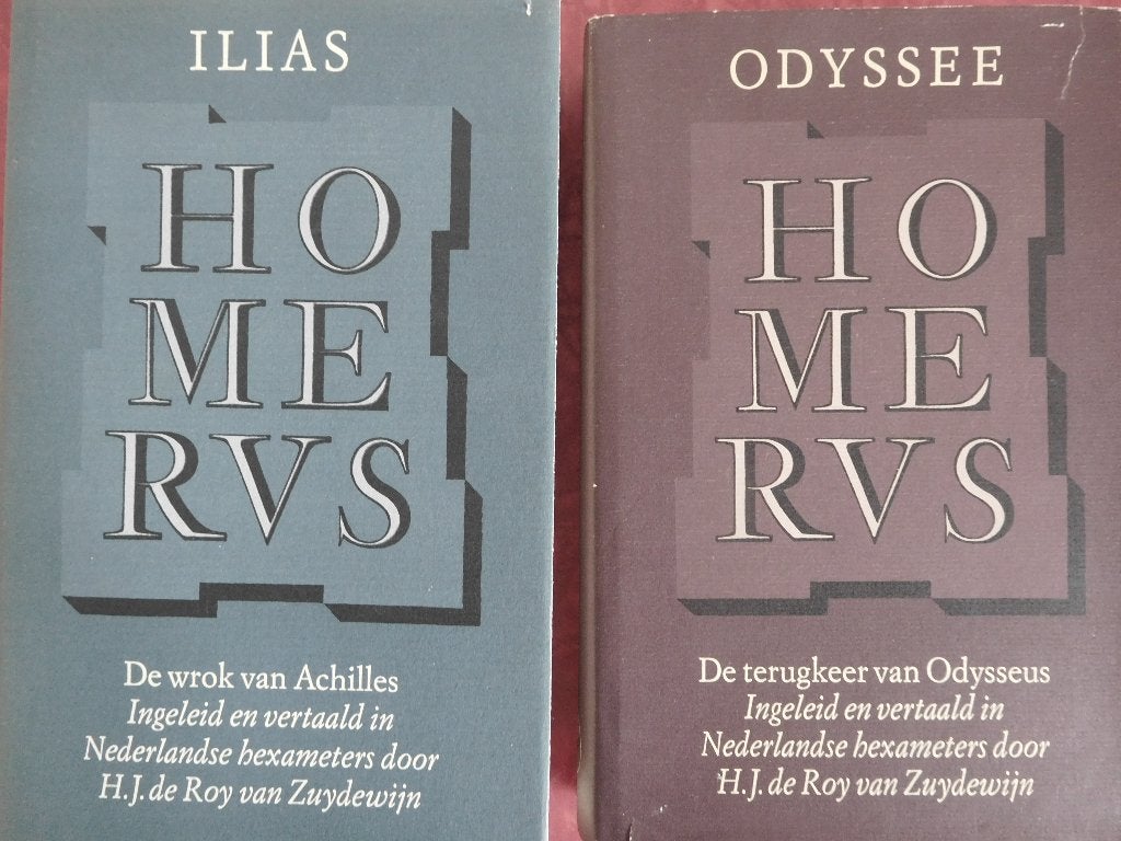 Homerus Ilias Odyssee, Boeken, Ophalen of Verzenden, Gelezen