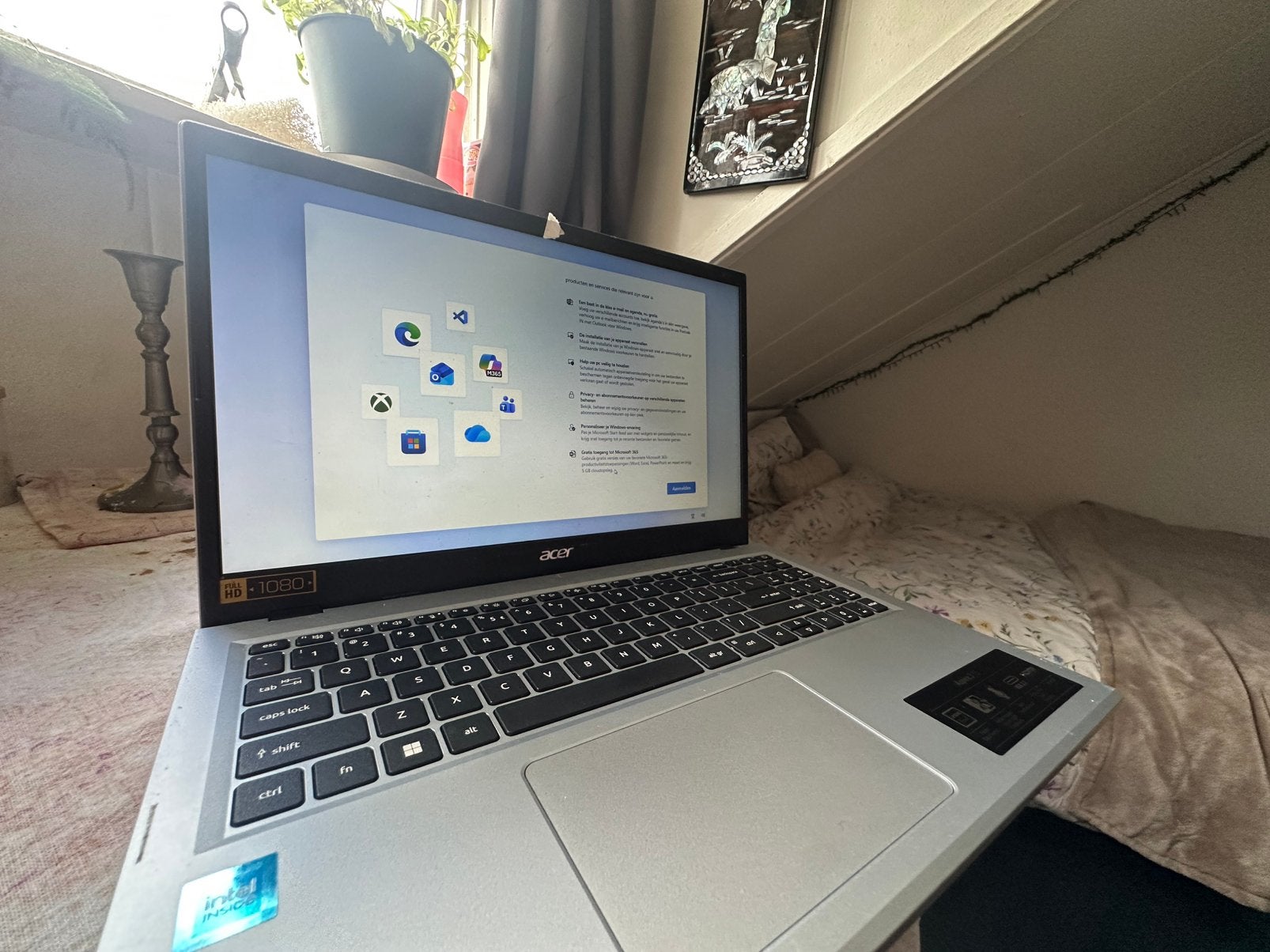 Acer Aspire 3.15, Computers en Software, Windows Laptops, Ophalen, Zo goed als nieuw, 15 inch, 2 tot 3 Ghz