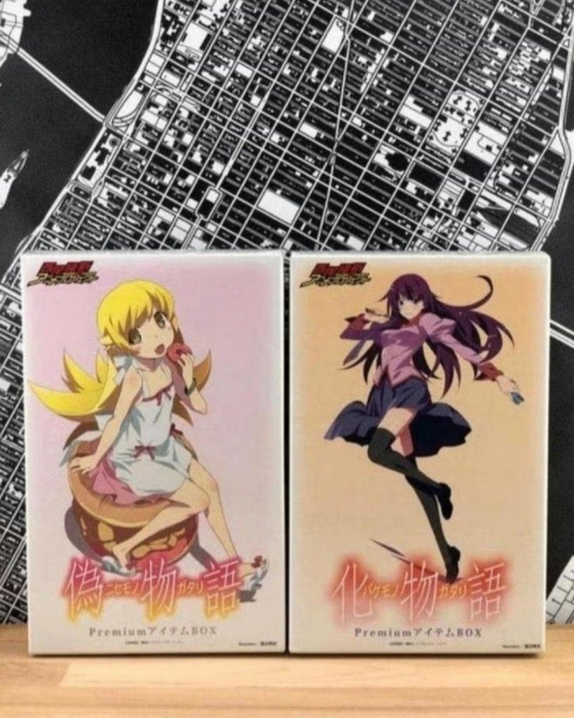 SET Shinobu & Hitagi Nendoroid 335 424 Premium Box Figure, Ophalen of Verzenden, Nieuw
