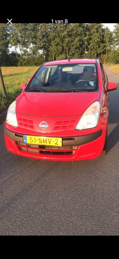 Leuke schattige nissan pixo 2011 (veranderde advertentie), Auto's, Voorwielaandrijving, Euro 5, Stof, 2000 kg