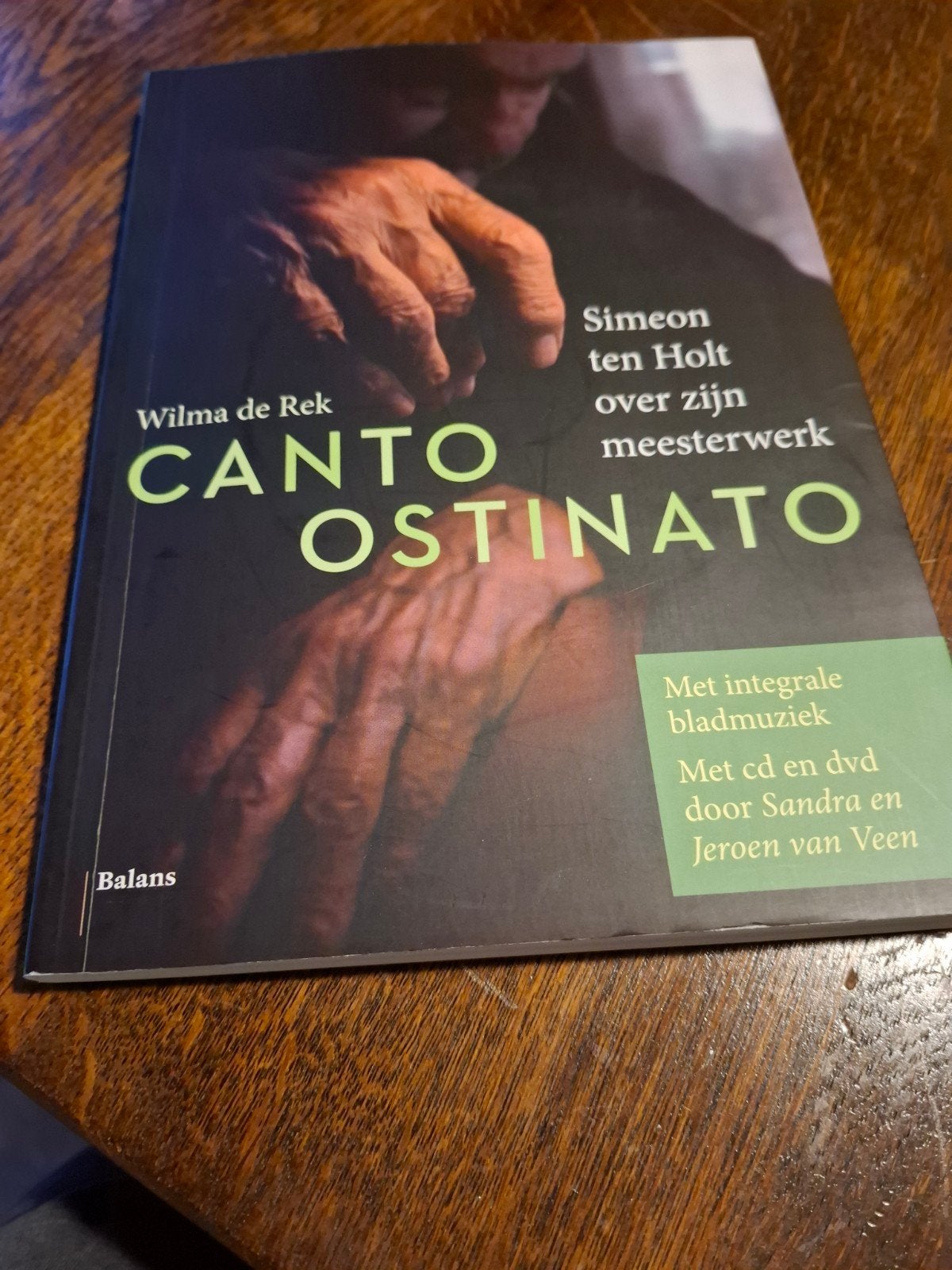 Simeon ten Holt - Canto Ostinato (Boek, CD & DVD), Ophalen of Verzenden, Zo goed als nieuw, Artiest, Wilma de Rek