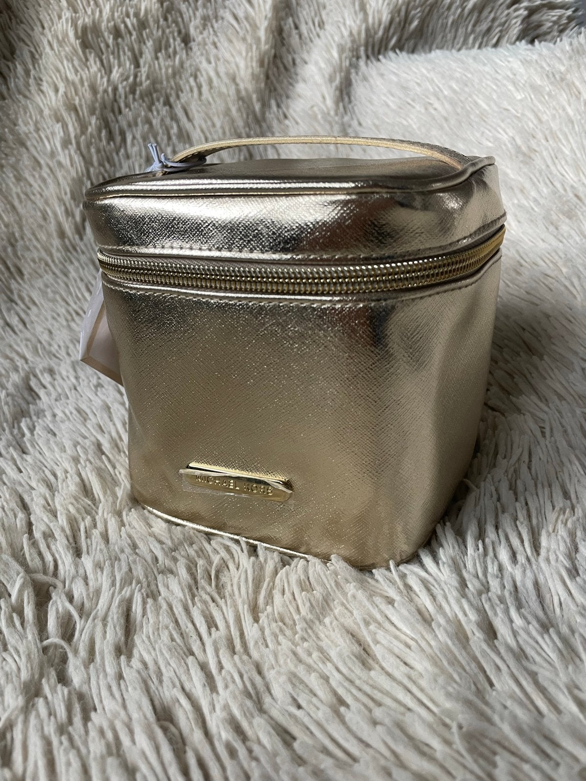 Michael Kors Tasje Goud Make-up, Ophalen of Verzenden, Gebruikt, Overige kleuren, Softcase