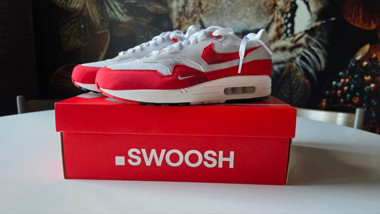 Nike Air Max 1 .SWOOSH "Low Poly" Maat 43, Ophalen of Verzenden, Nieuw, Overige kleuren