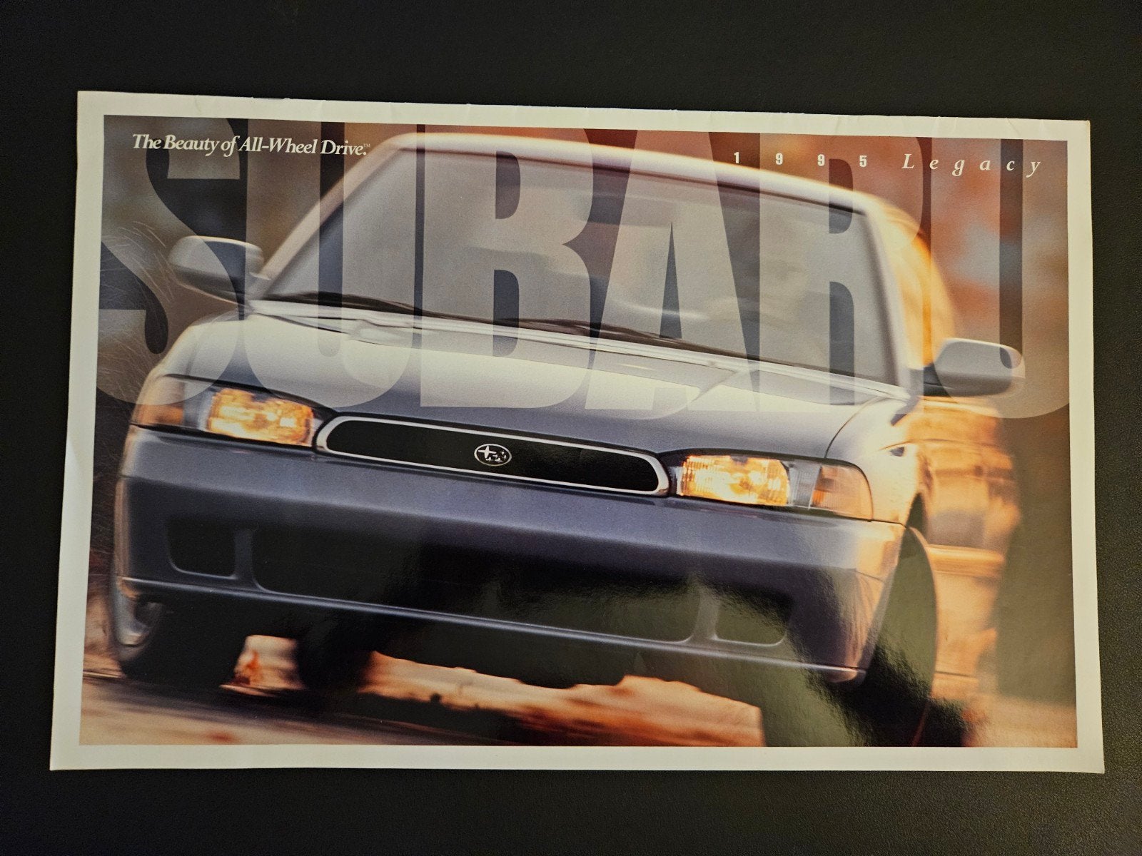 Brochure Subaru Legacy 1995 USA, Ophalen of Verzenden, Zo goed als nieuw, Overige merken