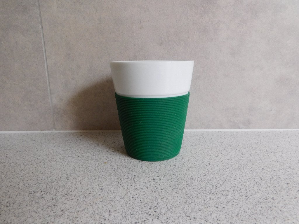 Mok 250 ml. 10x9 cm Groen Bistro Bodum, Ophalen of Verzenden, Zo goed als nieuw, Overige stijlen, Kop(pen) en/of Schotel(s)