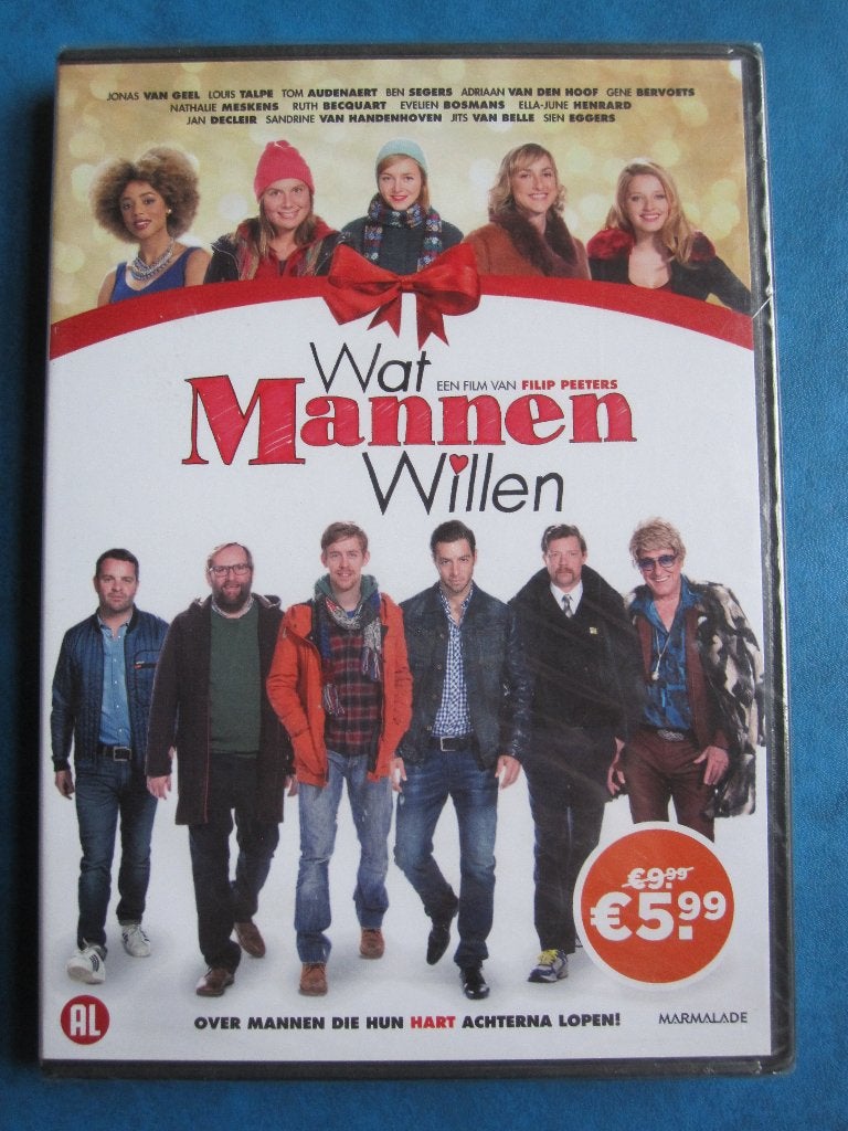 Wat Mannen Willen (2015) nieuw in de verpakking, Alle leeftijden, Ophalen of Verzenden, Komedie, Nieuw in verpakking