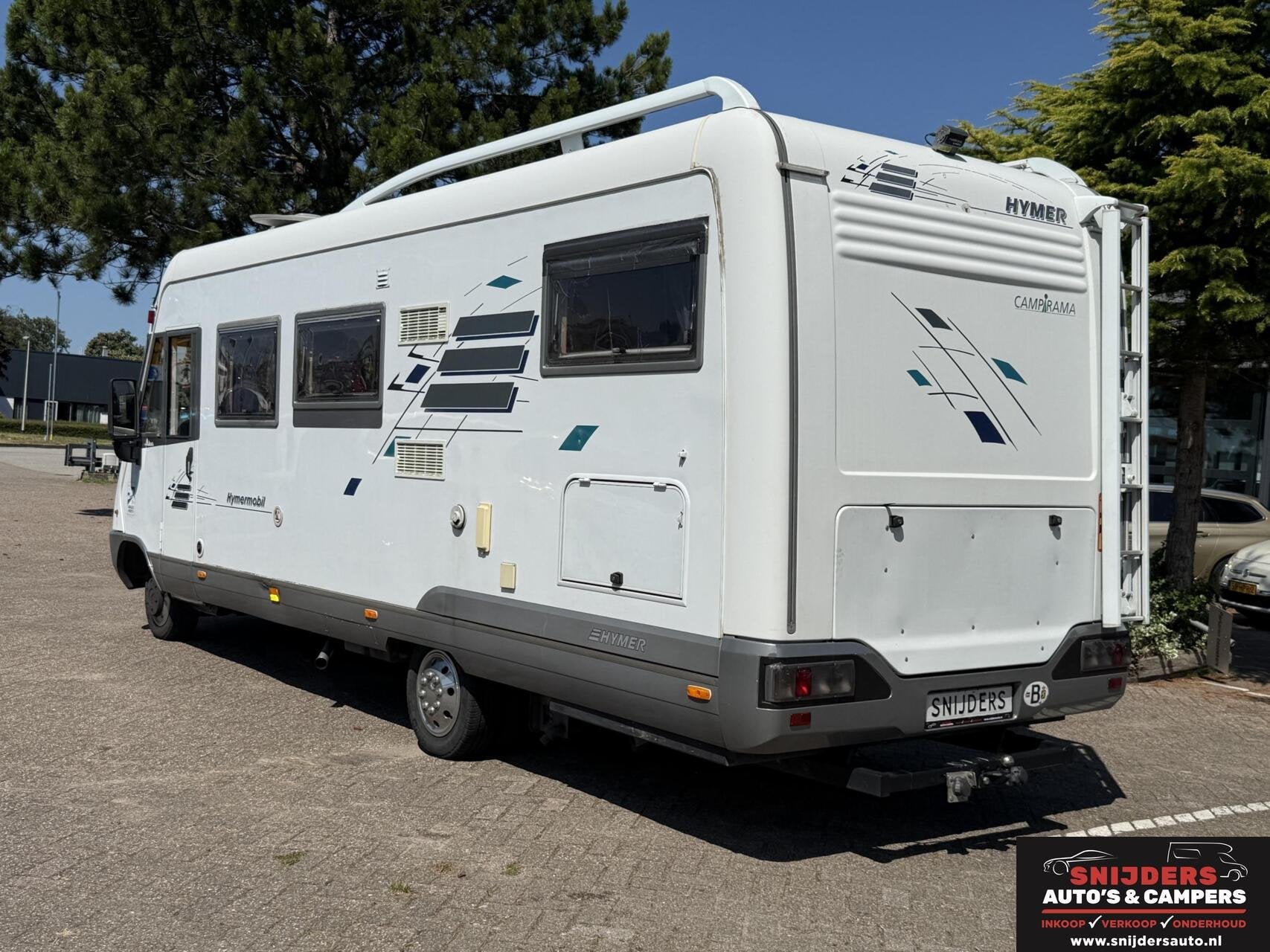 Hymer mercedes S700 automaat, Caravans en Kamperen, Campers, Dakluik, 7 tot 8 meter, Bedrijf, Diesel