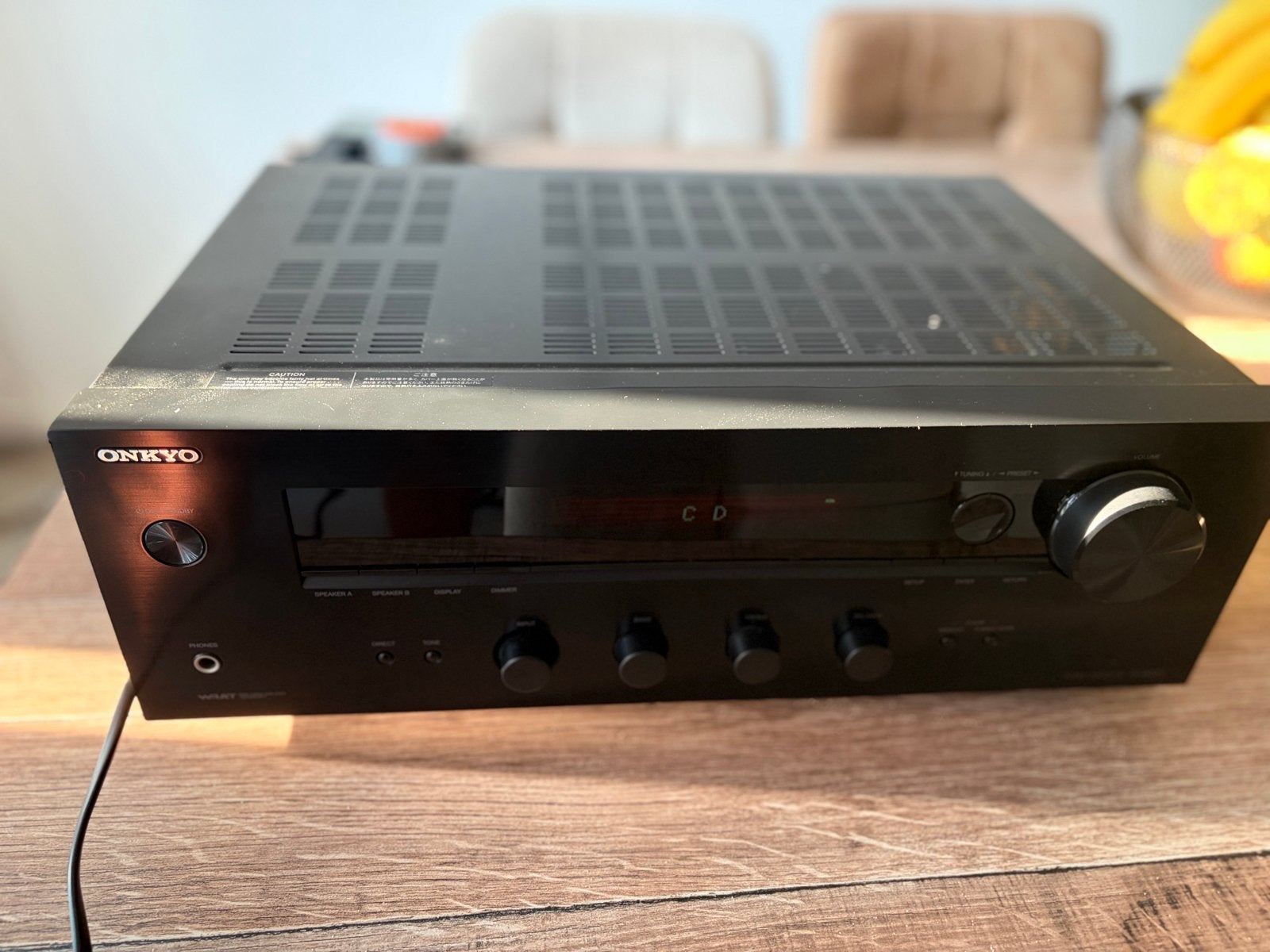 Onkyo Stereo Receiver TX-8020 - Uitstekende Staat, Ophalen, Zo goed als nieuw, 60 tot 120 watt, Stereo