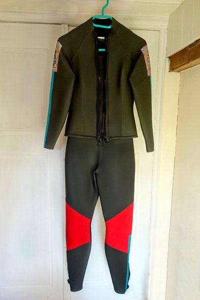 tweedelig surfpak dames S, Overige merken, Wetsuit, Gebruikt, Ophalen of Verzenden