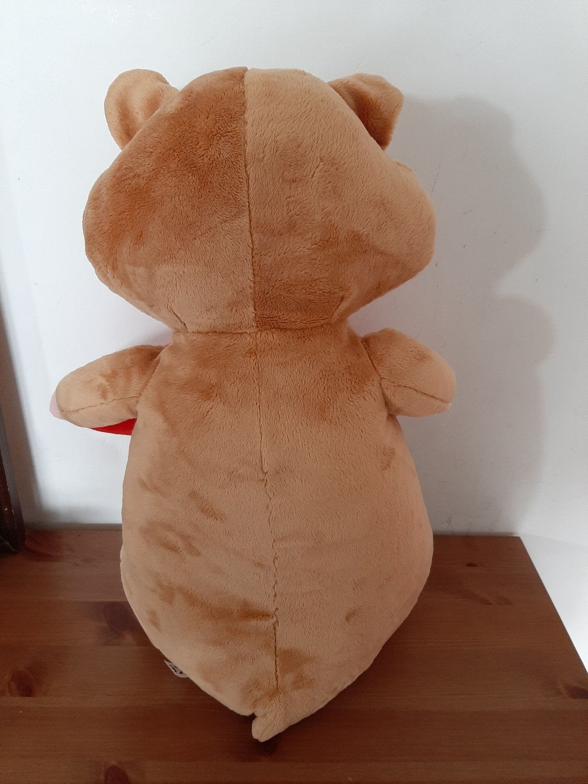 AH hamster knuffel valentijn 40 cm, Ophalen of Verzenden