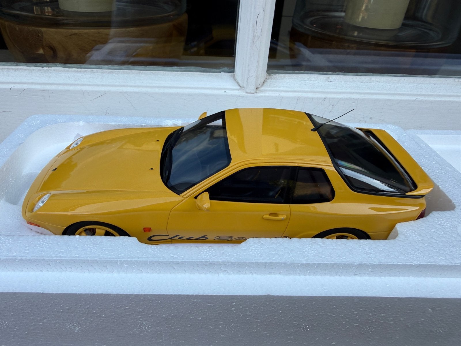 1:18 Porsche 968 CS Clubsport geel 1993 GT Spirit GT129, Overige merken, Info@gts-models.com, 2, rue de l'écusson, Zone commerciale Oxygène Sud, Josselin, 56120, FR
