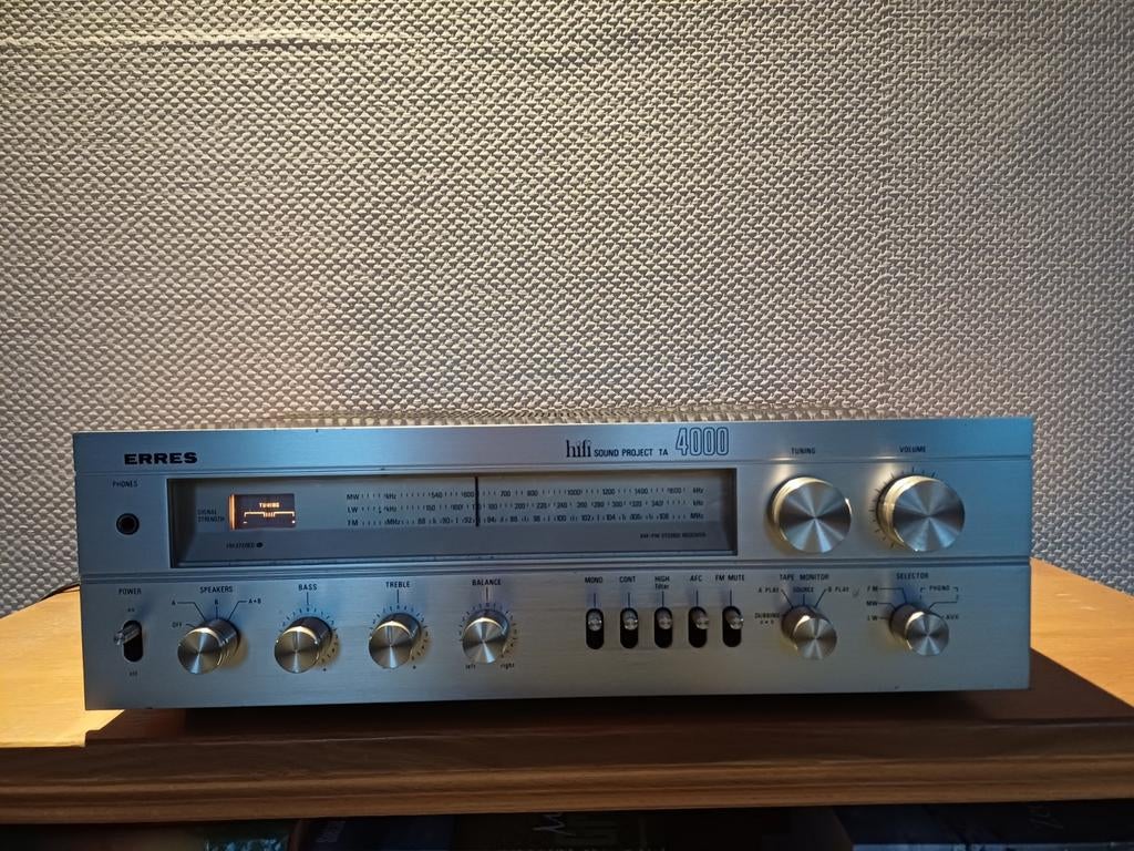 Erres Hifi Sound Project TA 4000 Receiver, Ophalen of Verzenden, Gebruikt, Analoog