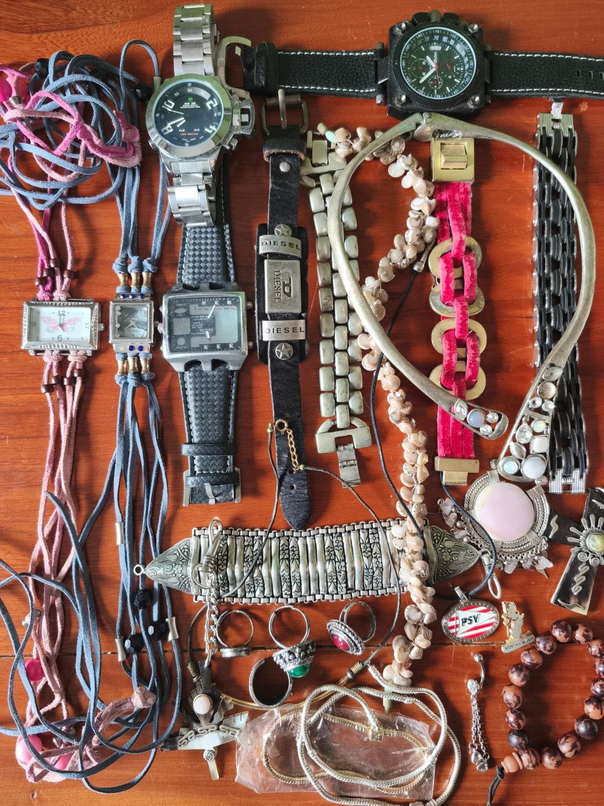 Diverse sieraden - partijtje, Ophalen of Verzenden, Gebruikt