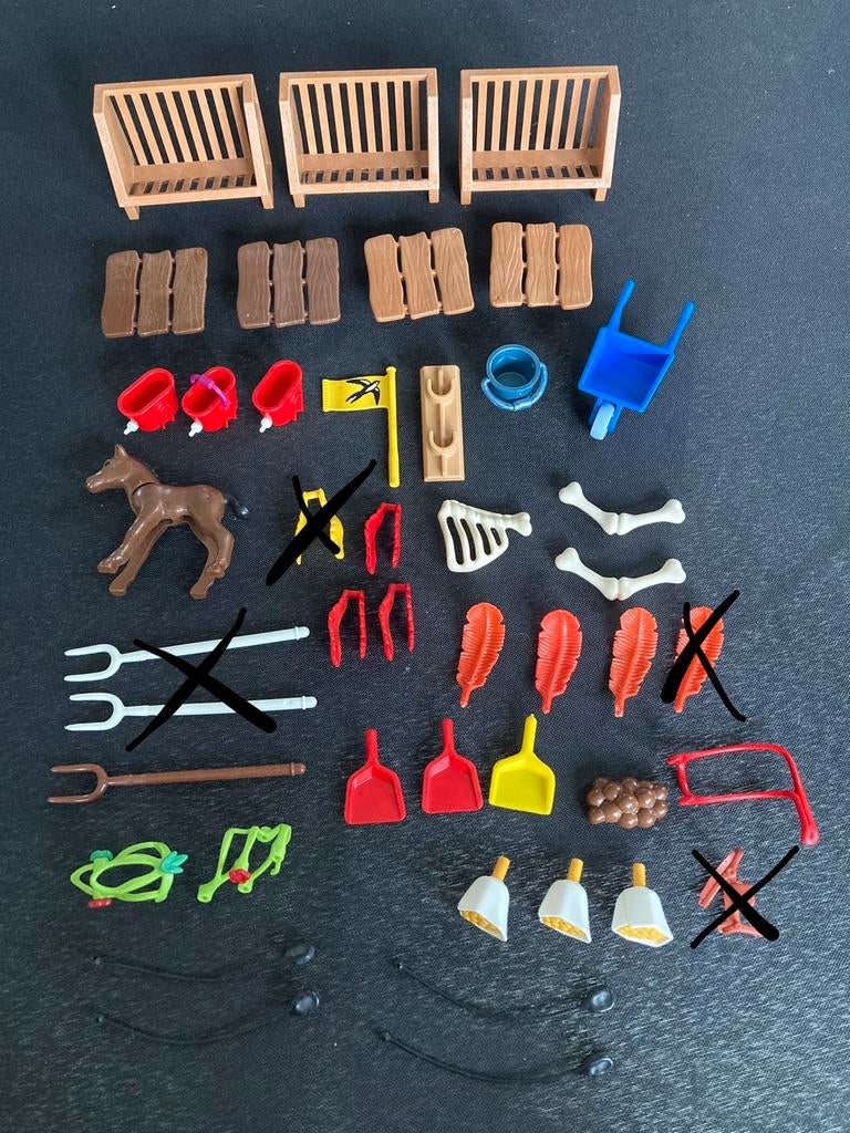 Playmobil boerderij accessoires., Ophalen of Verzenden, Zo goed als nieuw