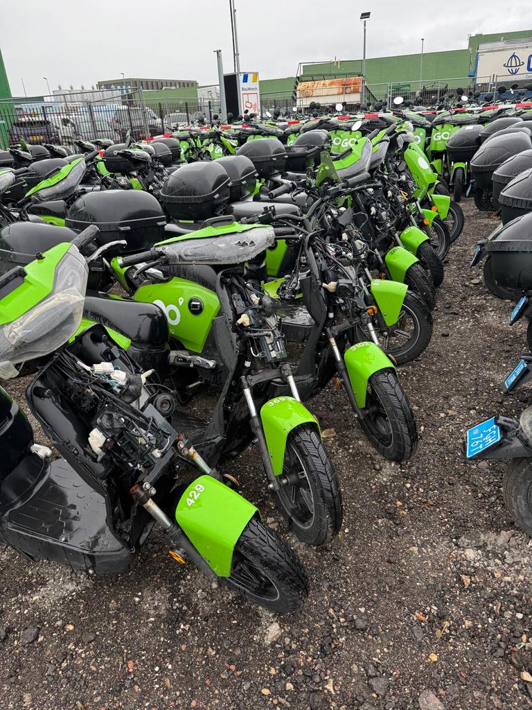 Partij Go Sharing scooters voor onderdelen of reparatie, Ophalen of Verzenden, Gebruikt