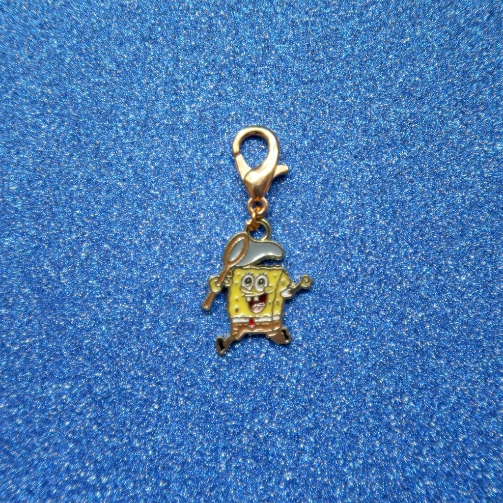 Spongebob Squarepants Clip Hangertje, Verzenden, Overige figuren, Nieuw, Beeldje of Figuurtje