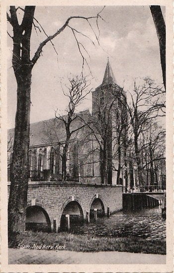 Edam - Ned Herv Kerk, Ophalen of Verzenden, 1940 tot 1960, Ongelopen, Noord-Holland