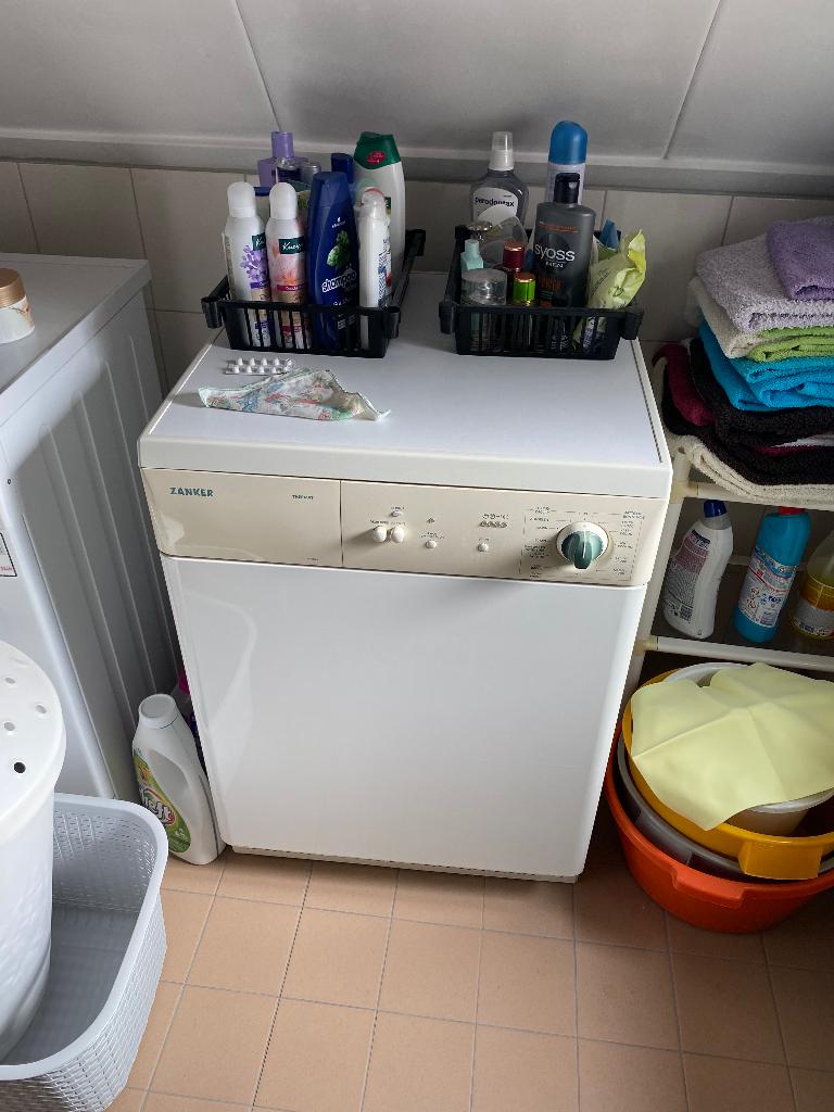 Zanker droger, 6 tot 8 kg, Gebruikt, Luchtafvoer, Ophalen of Verzenden