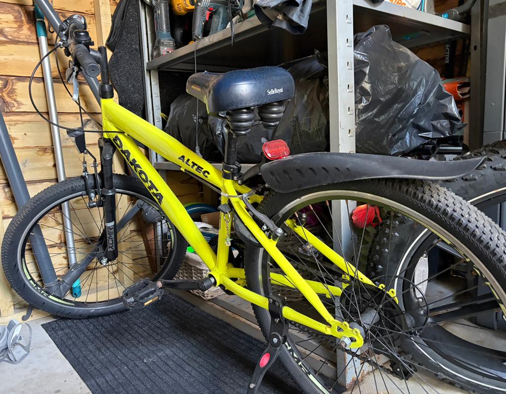 Dakota eltec jongensfiets 24 inch, 7 versnellingen, Ophalen, Gebruikt, Staal, 24 inch of meer
