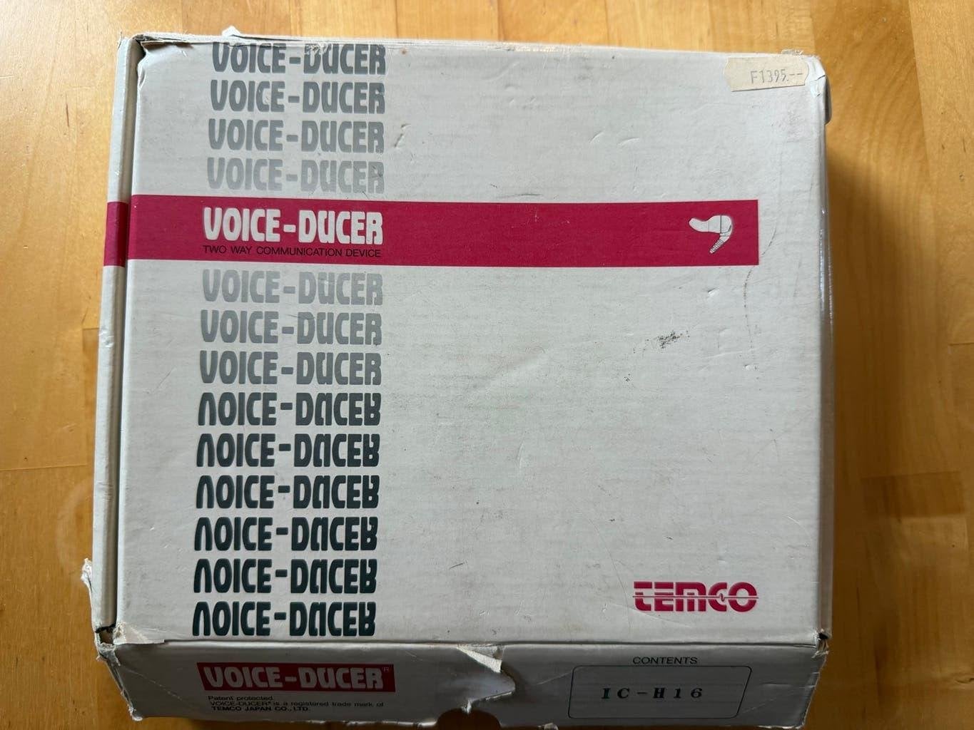 Voice Ducer IC-H16 voor Icom portable radio - Nieuw in doos, Ophalen of Verzenden, Gebruikt
