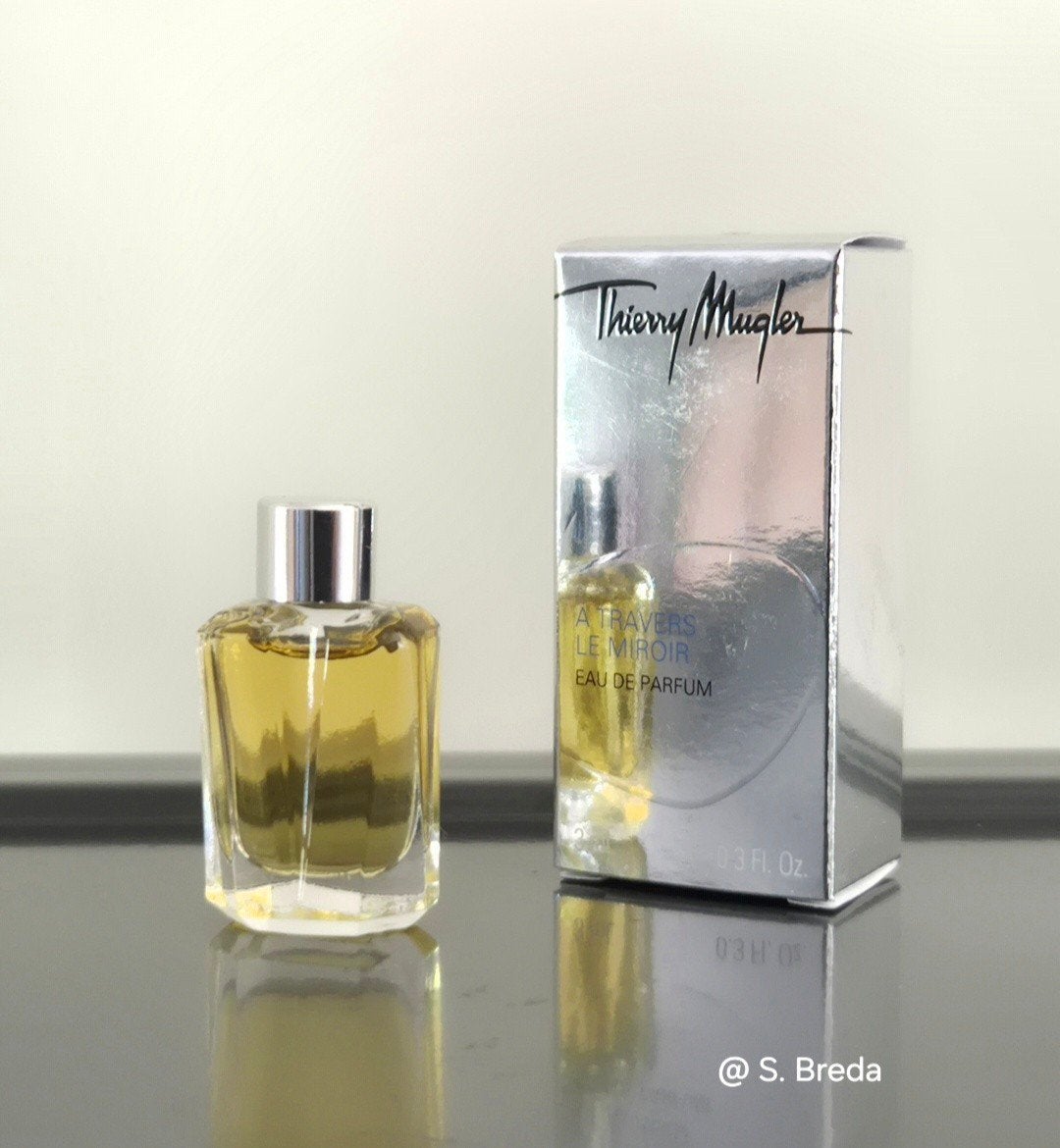 Thierry Mugler - Miroir a Travers - miniatuur in doosje, Verzamelen, Parfumverzamelingen, Ophalen of Verzenden, Zo goed als nieuw