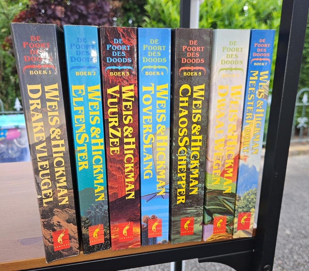 De Poort des Doods - Complete serie (7 boeken), Boeken, Fantasy, Ophalen of Verzenden, Zo goed als nieuw, Margaret Weis & Tracy Hickman