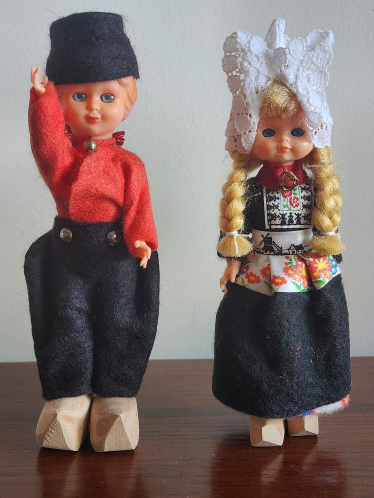 Vintage Volendamse Klederdrachtpoppen Jaren '60/'70, Verzamelen, Poppen, Ophalen of Verzenden, Pop
