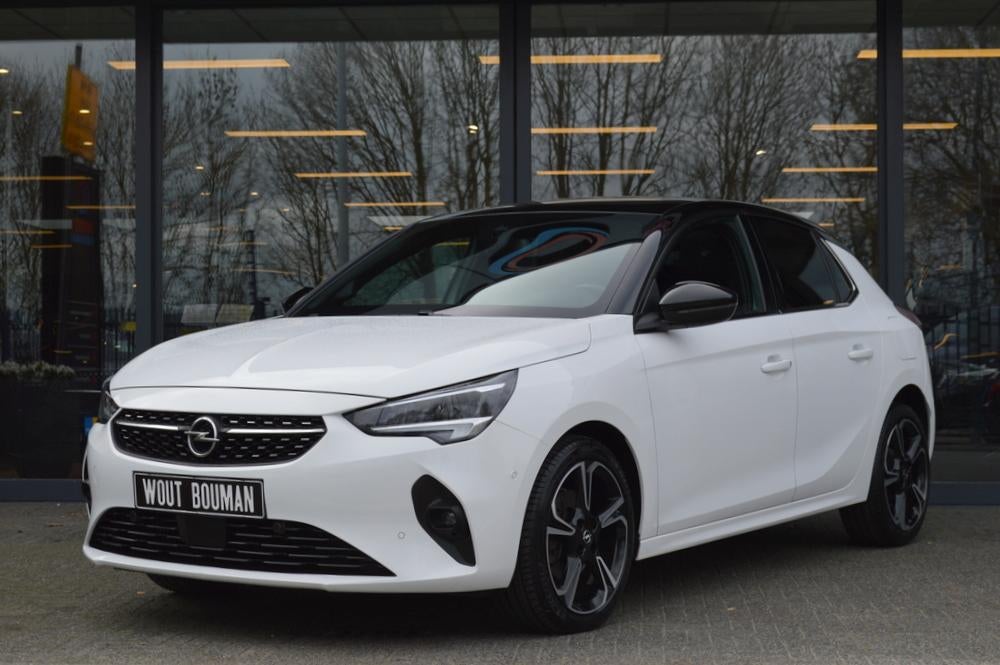 Opel Corsa 1.2 Turbo 100 PK Elegance Led Panorama Camera Car, Auto's, Opel, Voorwielaandrijving, 101 pk, Gebruikt, Leder en Stof