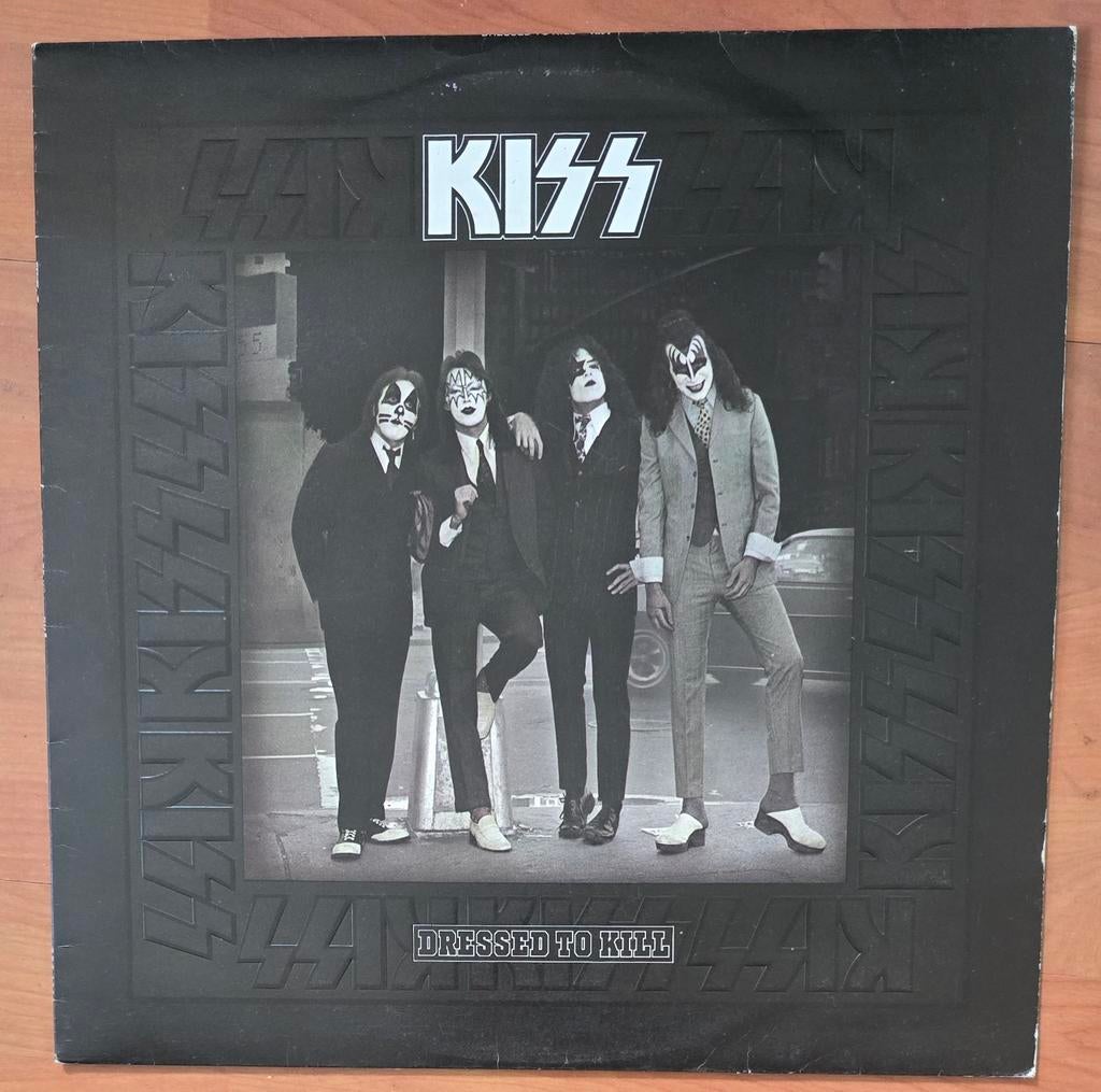 KISS - Dressed to Kill LP vinyl (1975) EMI, Ophalen of Verzenden, Gebruikt, 12 inch, Rock-'n-Roll
