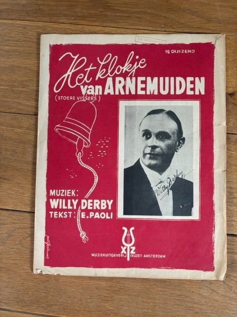 Het klokje van Arnemuiden - bladmuziek, Muziek en Instrumenten, Bladmuziek, Ophalen of Verzenden, Gebruikt, Overige soorten, Overige genres