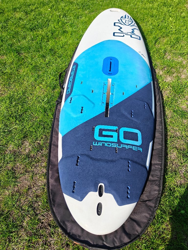 Starboard Go Windsurfer 165, Watersport en Boten, Ophalen, 250 tot 300 cm, Zo goed als nieuw, Starboard