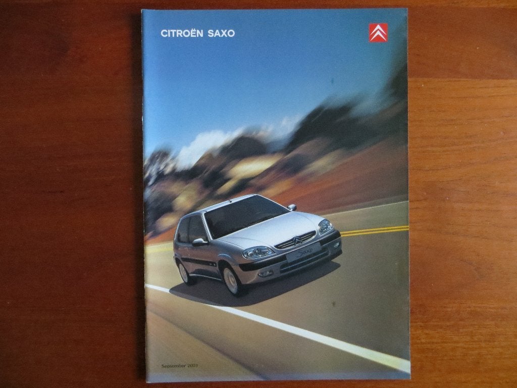 Citroën Saxo (sept. 2001), Ophalen of Verzenden, Nieuw, Citroën