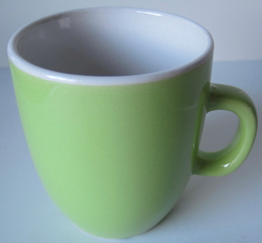 Senseo koffie mokje - groen, Overige merken, Ophalen of Verzenden, Zo goed als nieuw, Overige stijlen