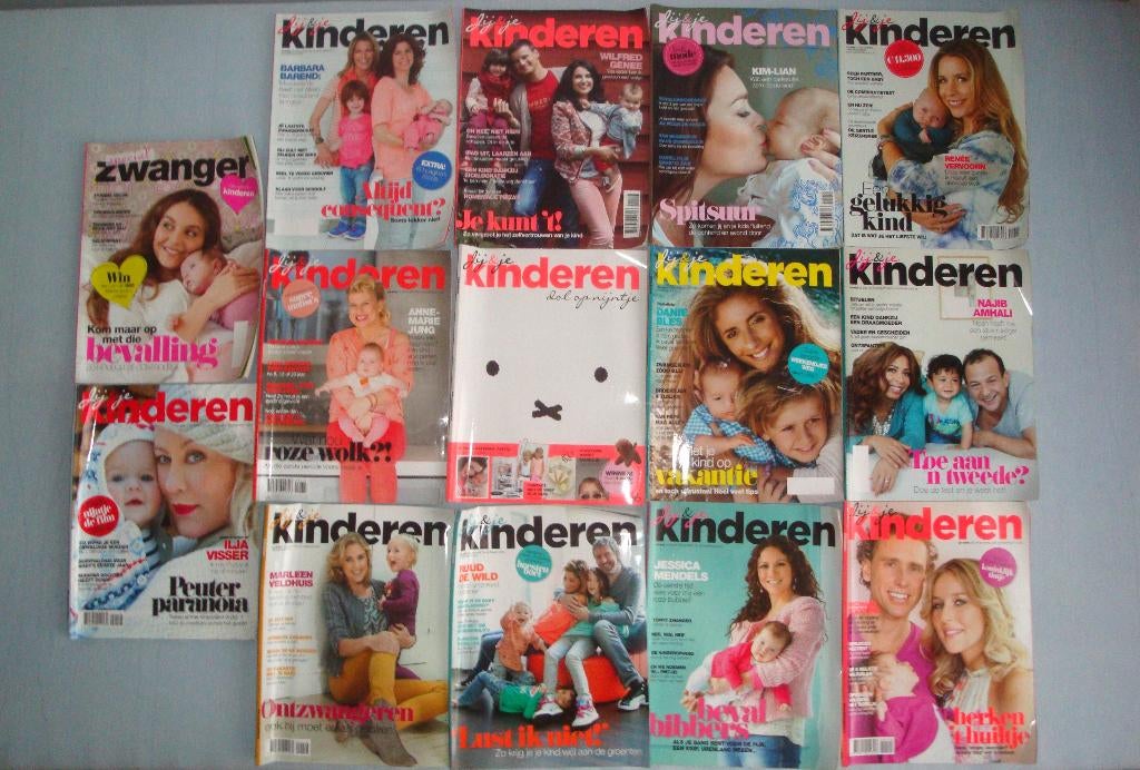 Jij & je Kinderen tijdschrift jaargang 2013 (13x) + special, Boeken, Ophalen of Verzenden, Gelezen, Damesbladen