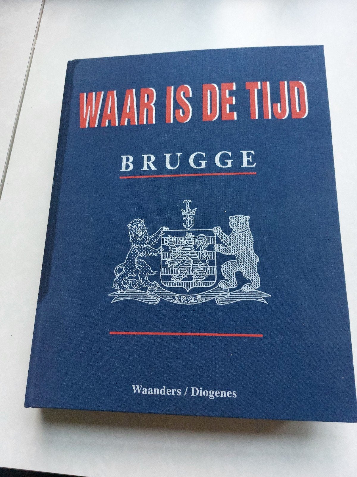 Waar is de tijd Brugge - Boek in zeer goede staat, Ophalen, Zo goed als nieuw