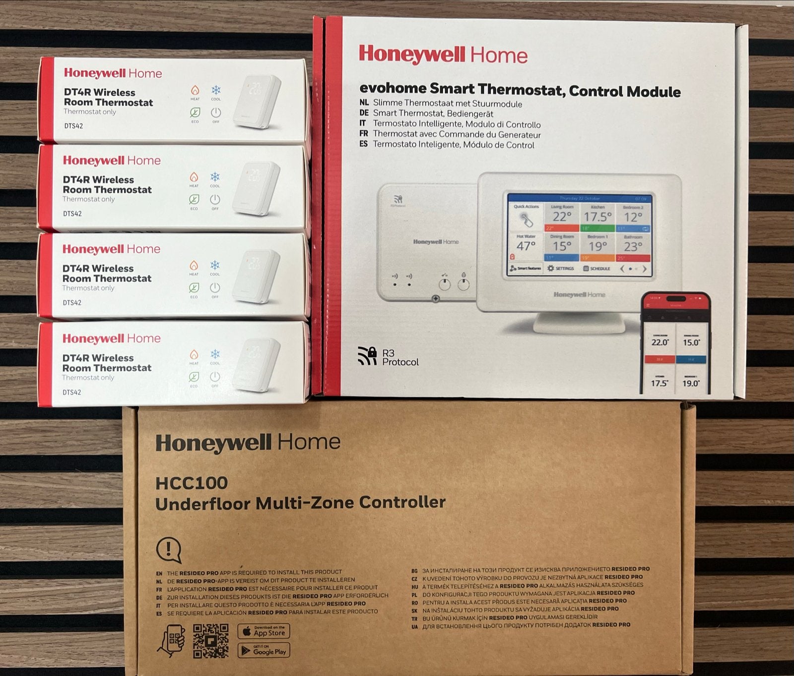 Honeywell Home Evohome Smart Thermostaat Systeem, Ophalen of Verzenden, Nieuw
