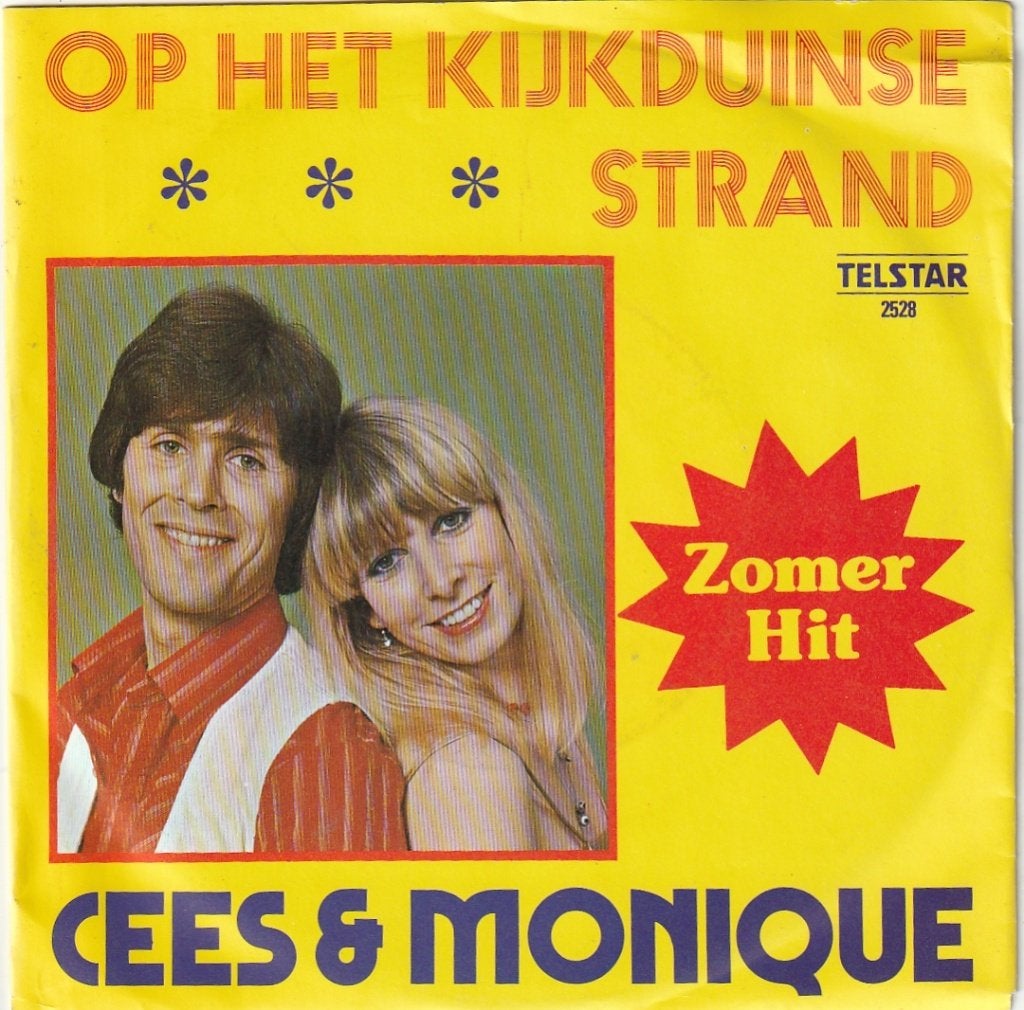 Cees & Monique - Op het kijkduinse strand - Nr  213, Cd's en Dvd's, Vinyl | Nederlandstalig, Ophalen, Zo goed als nieuw, 7 inch