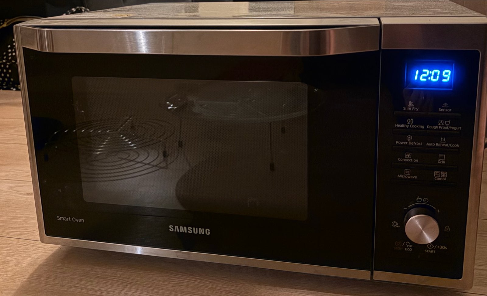 Samsung MC32J7055CT Smart Oven Combi Magnetron, Witgoed en Apparatuur, Ophalen, Minder dan 45 cm, Hete lucht, Draaiplateau