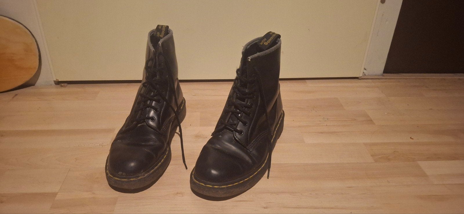 Dr. Martens 1460 Smooth Black Boots, Zwart, Boots, Ophalen of Verzenden, Gedragen