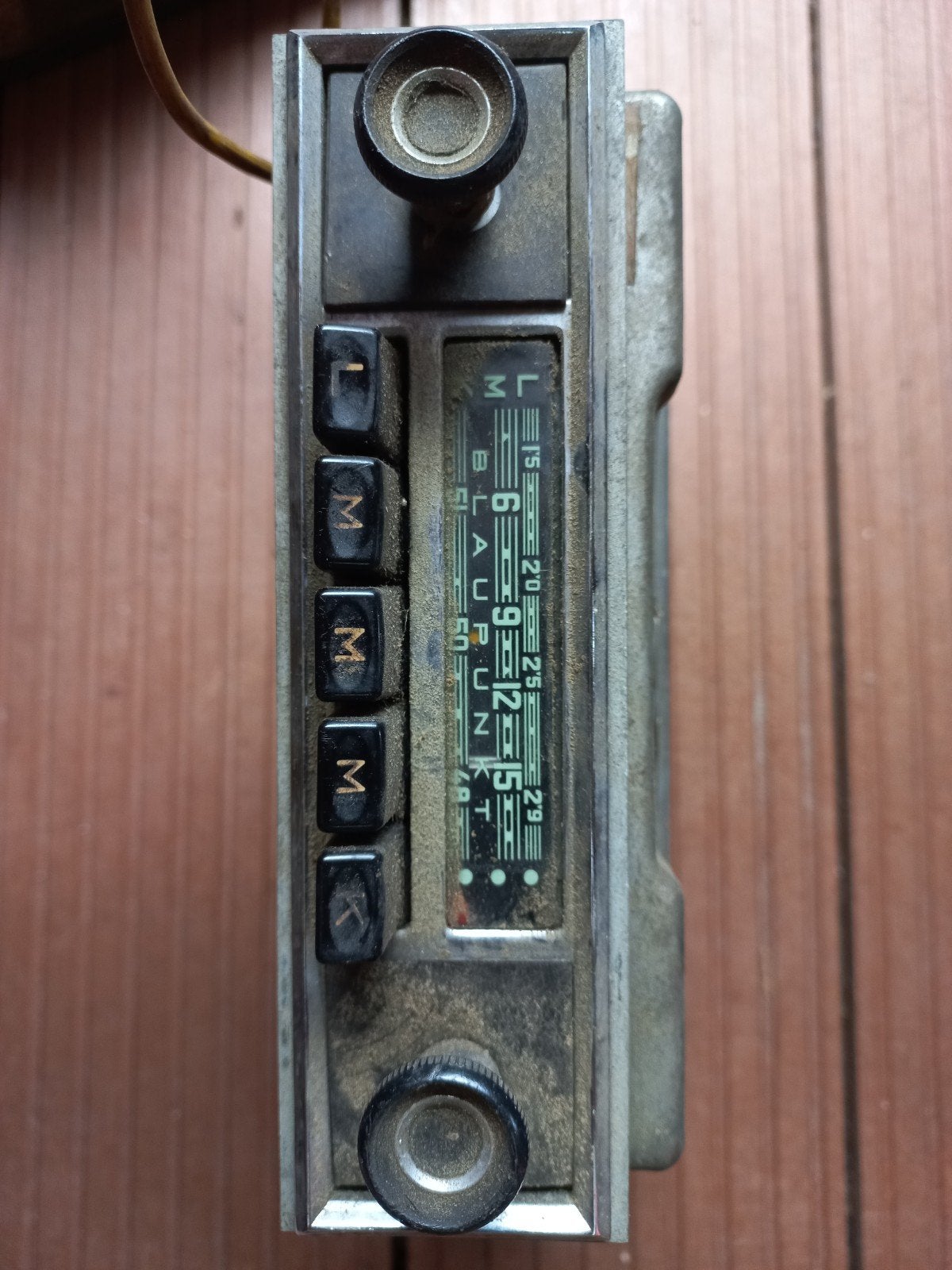 Vintage Blaupunkt Autoradio - Klassieke Auto Radio, Auto diversen, Ophalen of Verzenden