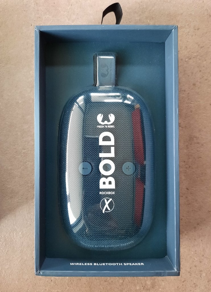 Fresh 'N Rebel Rockbox bold petrol blue, Audio, Tv en Foto, Luidsprekers, Overige typen, Nieuw, Ophalen of Verzenden, Minder dan 60 watt