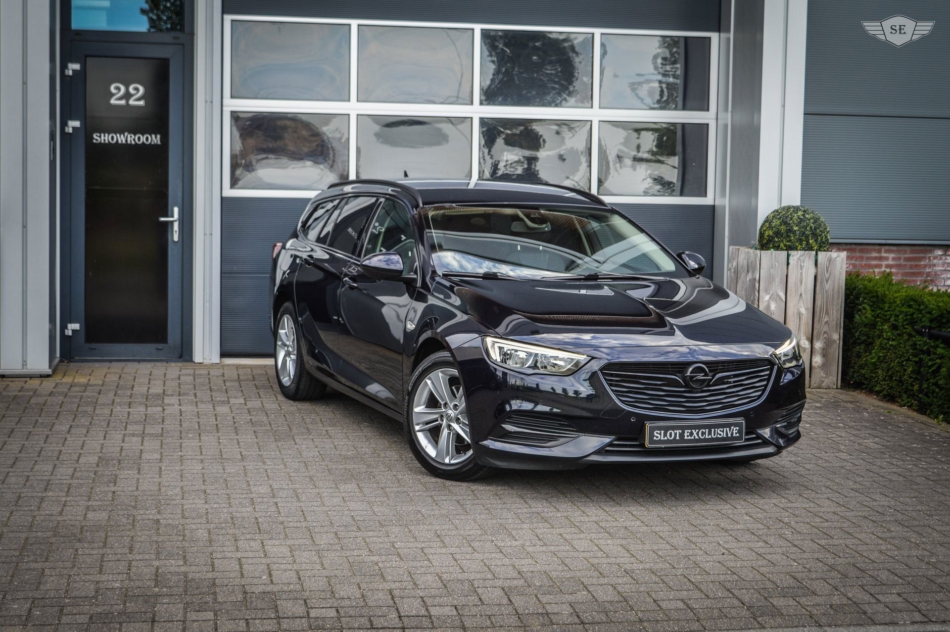 Opel Insignia Sports Tourer 1.5 Turbo Business Executive|Cli, Gebruikt, 4 cilinders, Blauw, Verwarmde buitenspiegels