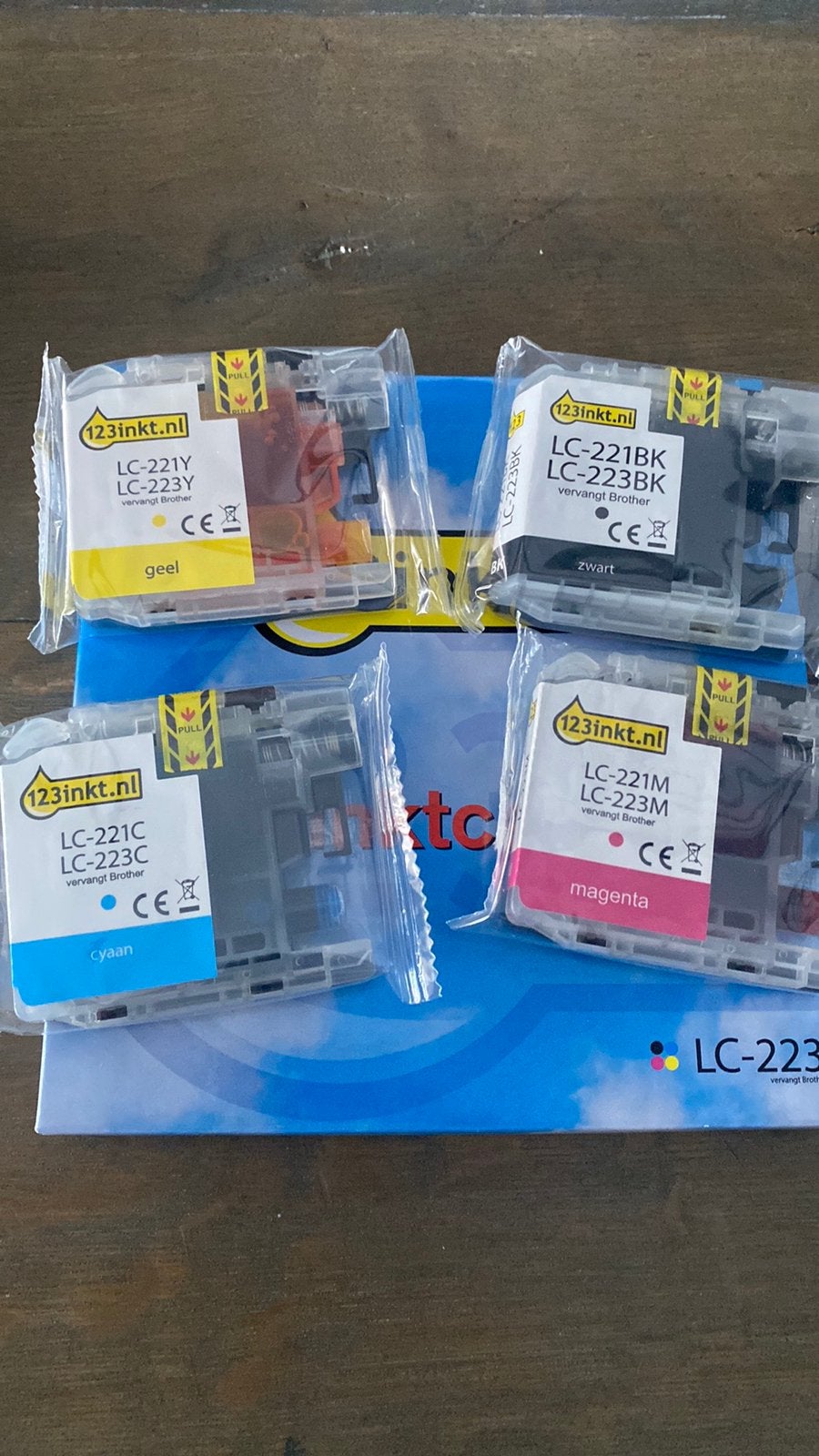 Pakket cartridges Brother nieuw!, Ophalen of Verzenden, Nieuw