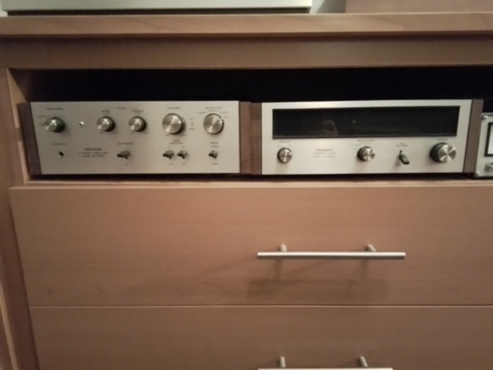 Pioneer SA-500A en Pioneer TX-500, Ophalen, Gebruikt