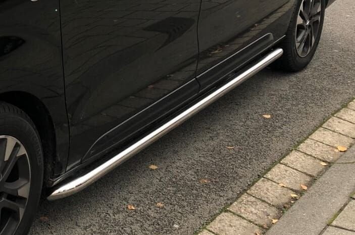 Opel Combo/Fiat Doblo (modeljaar 2012-2018) L2 SideBars RVS, Ophalen, -, -, -